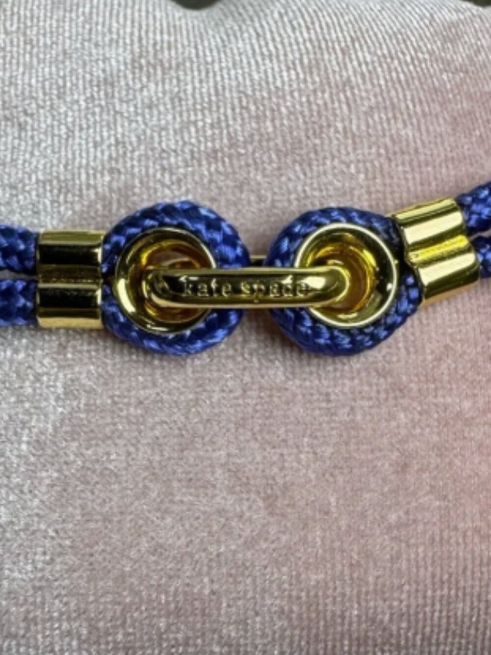 kate spade Know The Ropes cord bracelet EUC - Picture 2 of 5